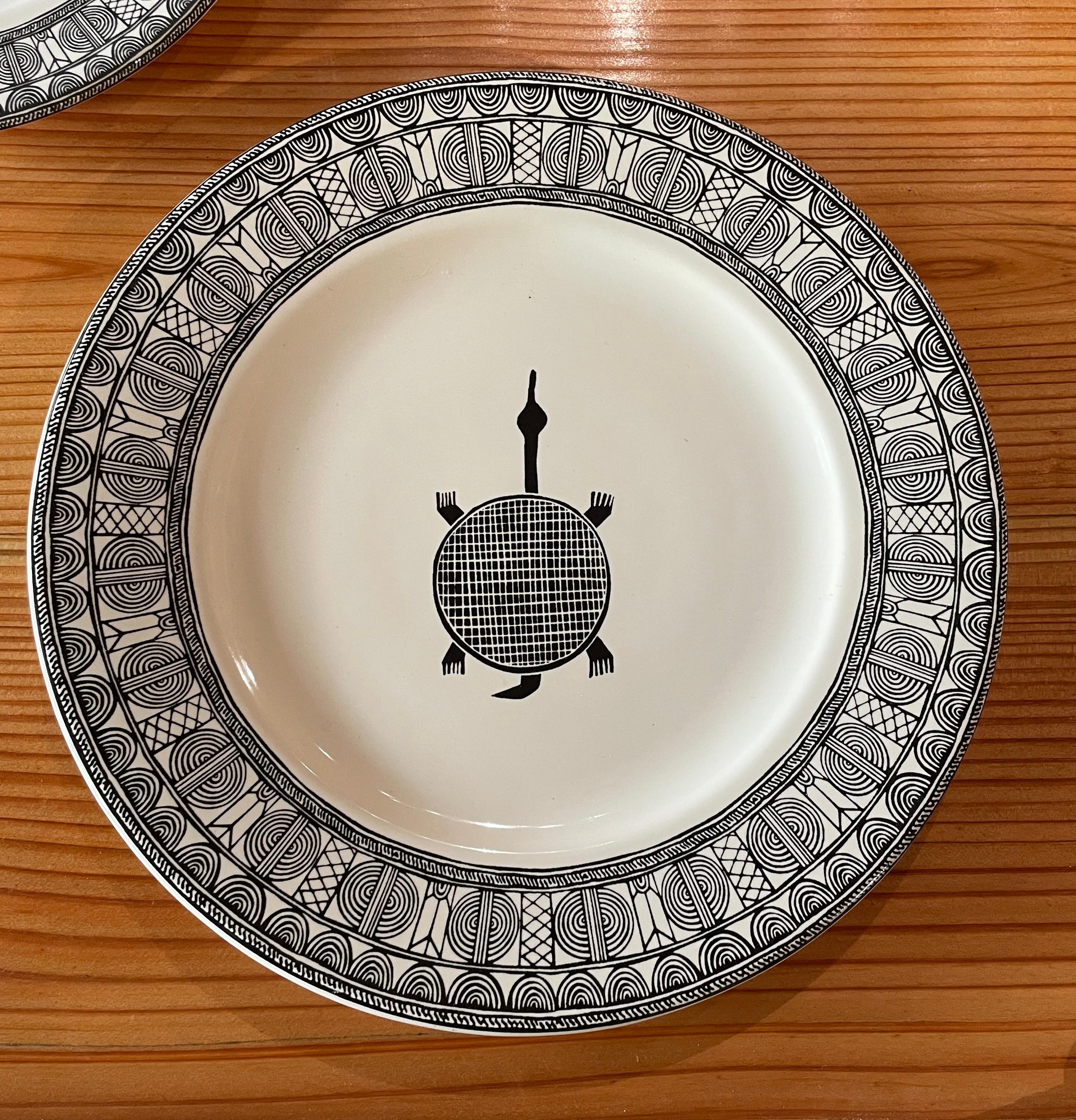 Französisches Keramikgeschirr, Roland ZOBEL, 1970 im Angebot 12