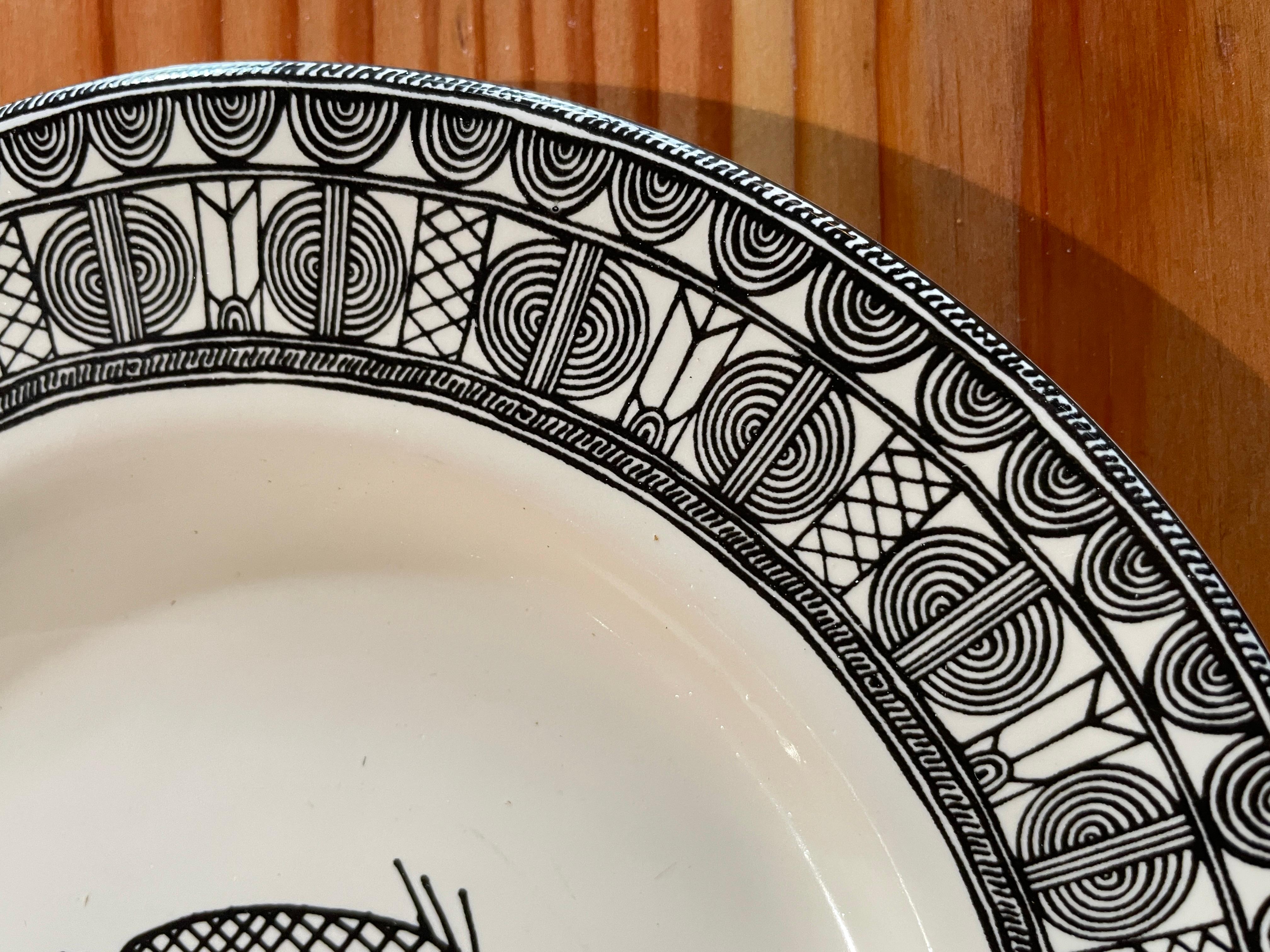 Französisches Keramikgeschirr, Roland ZOBEL, 1970 im Angebot 13