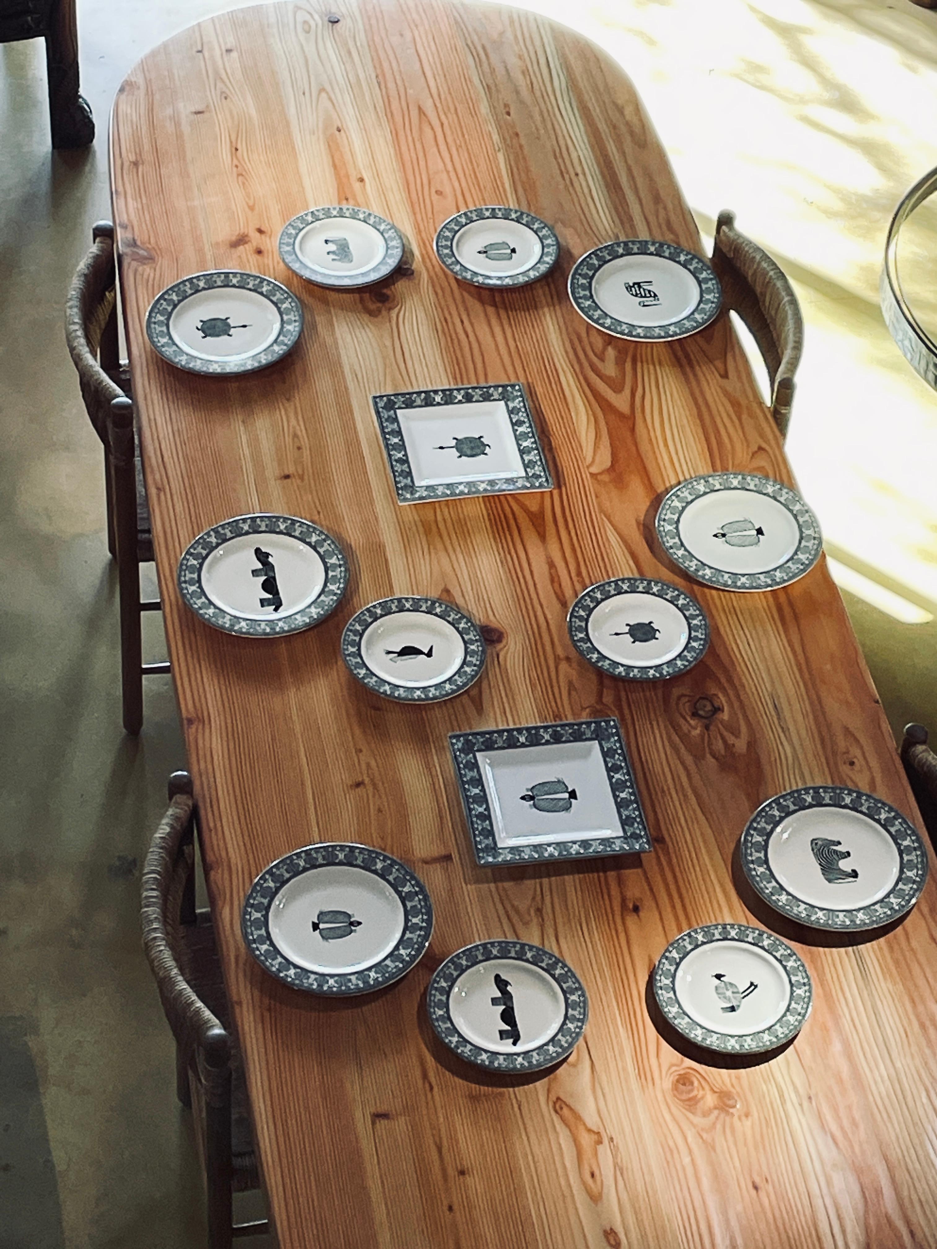 Französisches Keramikgeschirr, Roland ZOBEL, 1970 (Französische Provence) im Angebot