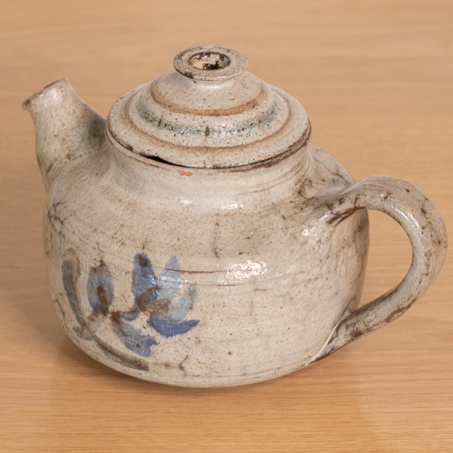 French Ceramic Teapot by Gustave Reynaud 5