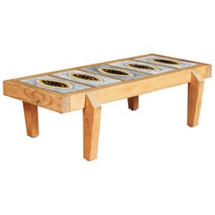 French Ceramic Tile Table