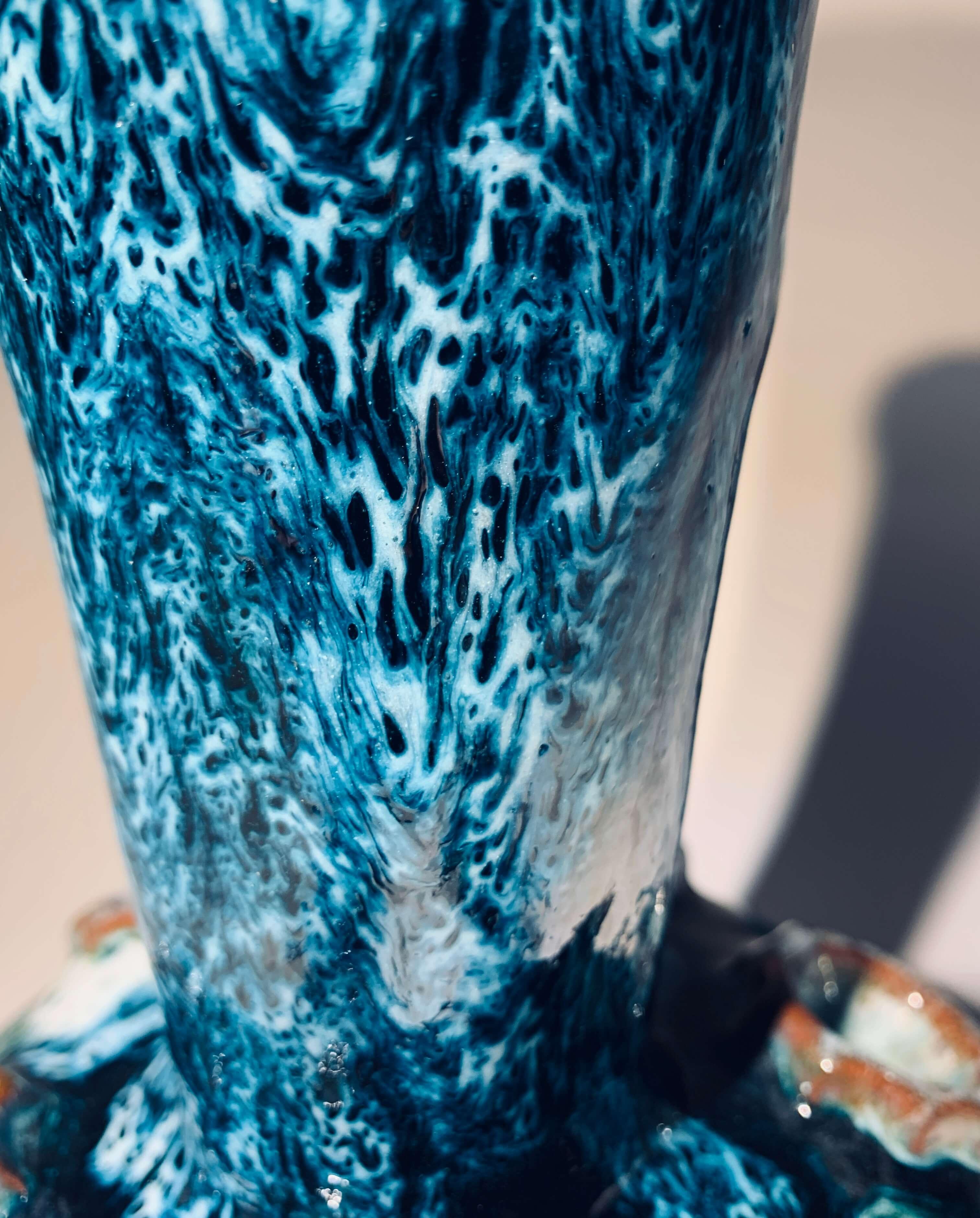 Ceramic French ceramic Vallauris vase 1950 For Sale