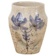 French Ceramic Vase by Gustave Reynaud