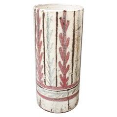 French Ceramic Vase by Gustave Reynaud, Le Mûrier, circa 1950s