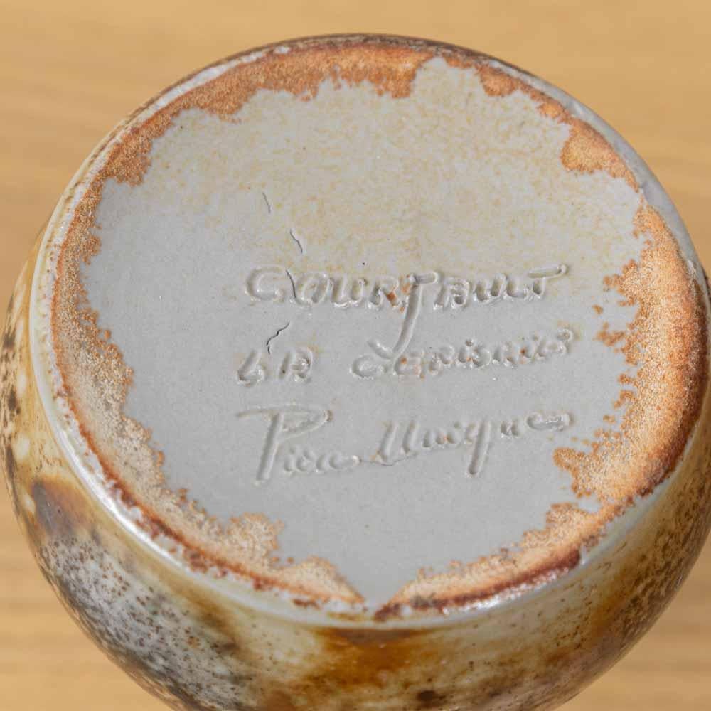 French Ceramic Vase by Jean-Claude Courjault, Signed For Sale 3