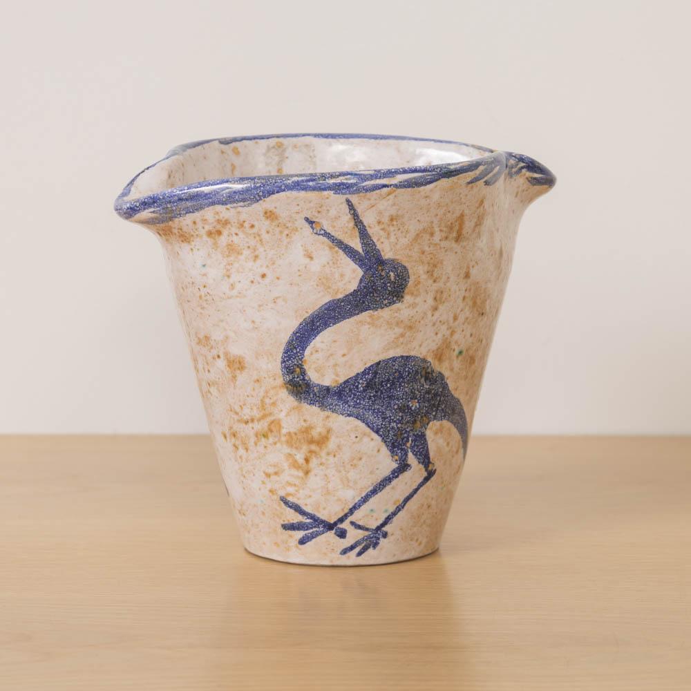 Französische keramikvase von Nissy Annecy im Angebot 1