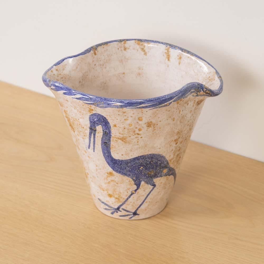 Französische keramikvase von Nissy Annecy im Angebot 2