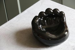 French Ceramic Vide Poche circa 1960s, in the style of Georges Jouve