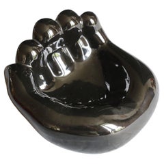 French Ceramic Vide Poche circa 1960s, in the style of Georges Jouve