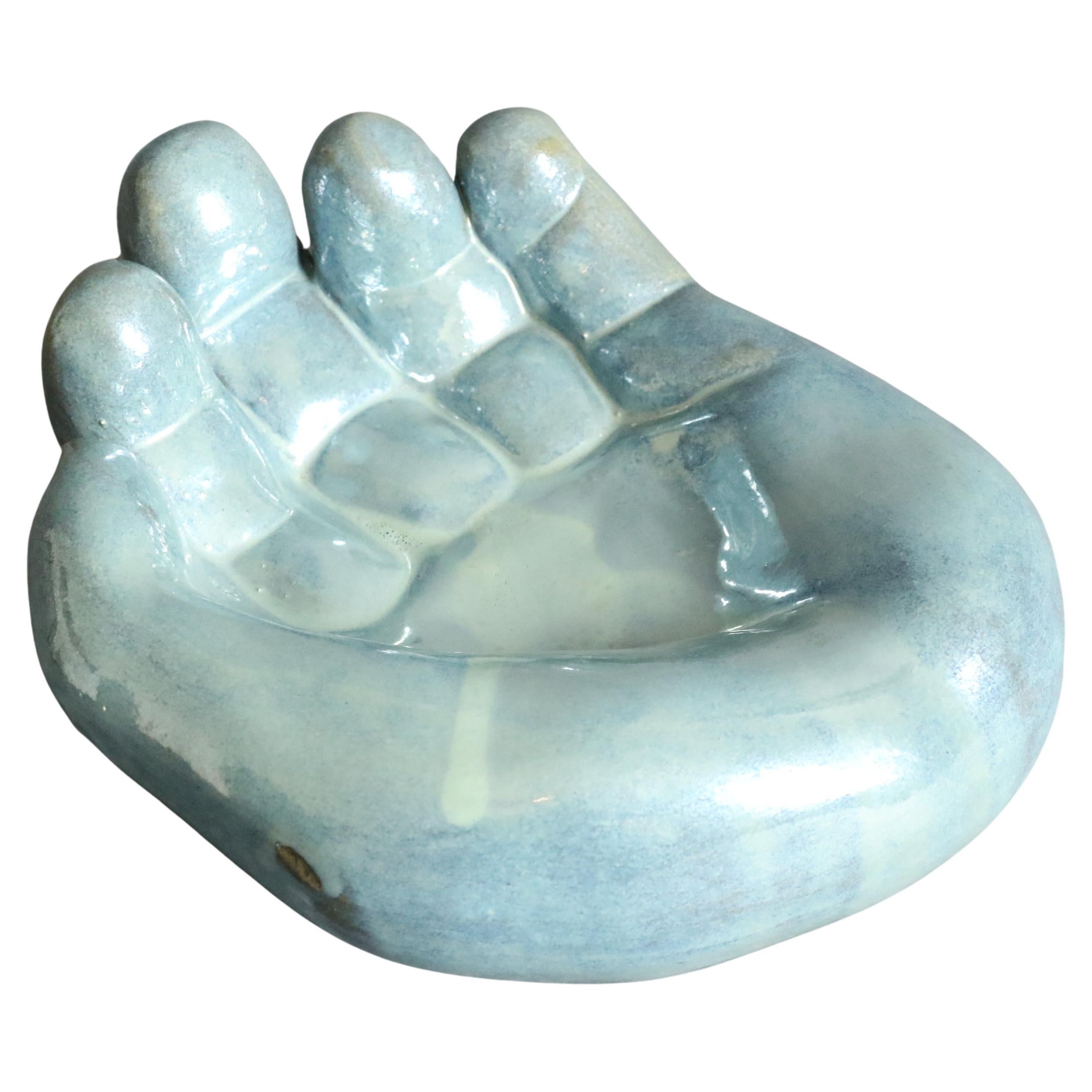 French Ceramic Vide Poche circa 1960s, Vallauris, in the style of