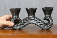 Vide Pochette in ceramica francese degli anni '60 circa, Vallauris, In the style of George Jouve