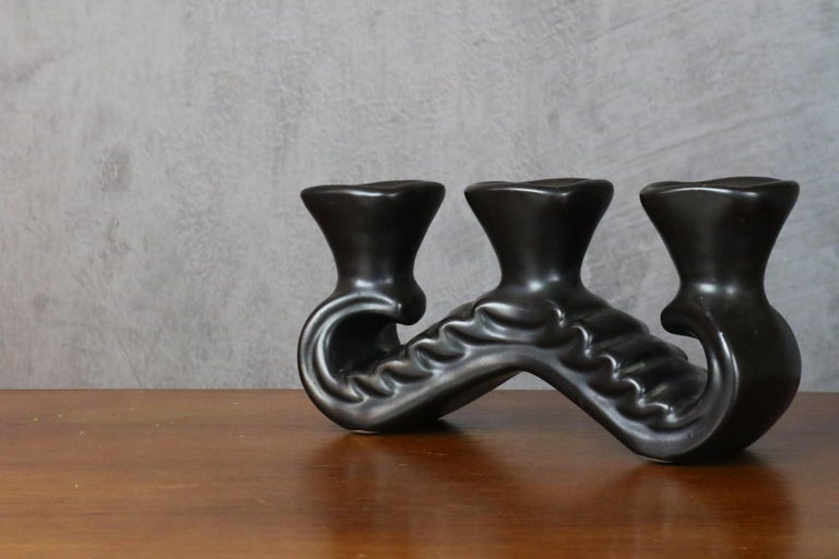 French Ceramic Vide Poche circa 1960s, Vallauris, in the style of