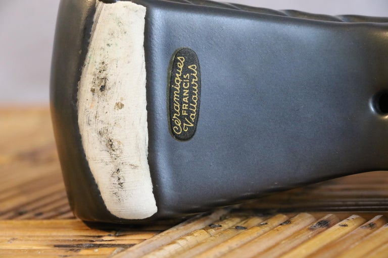 French Ceramic Vide Poche circa 1960s, Vallauris, in the style of