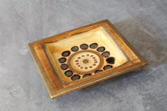 French Ceramic Vide-Poche or Decorative Plate by Georges Pelletier, 1970s