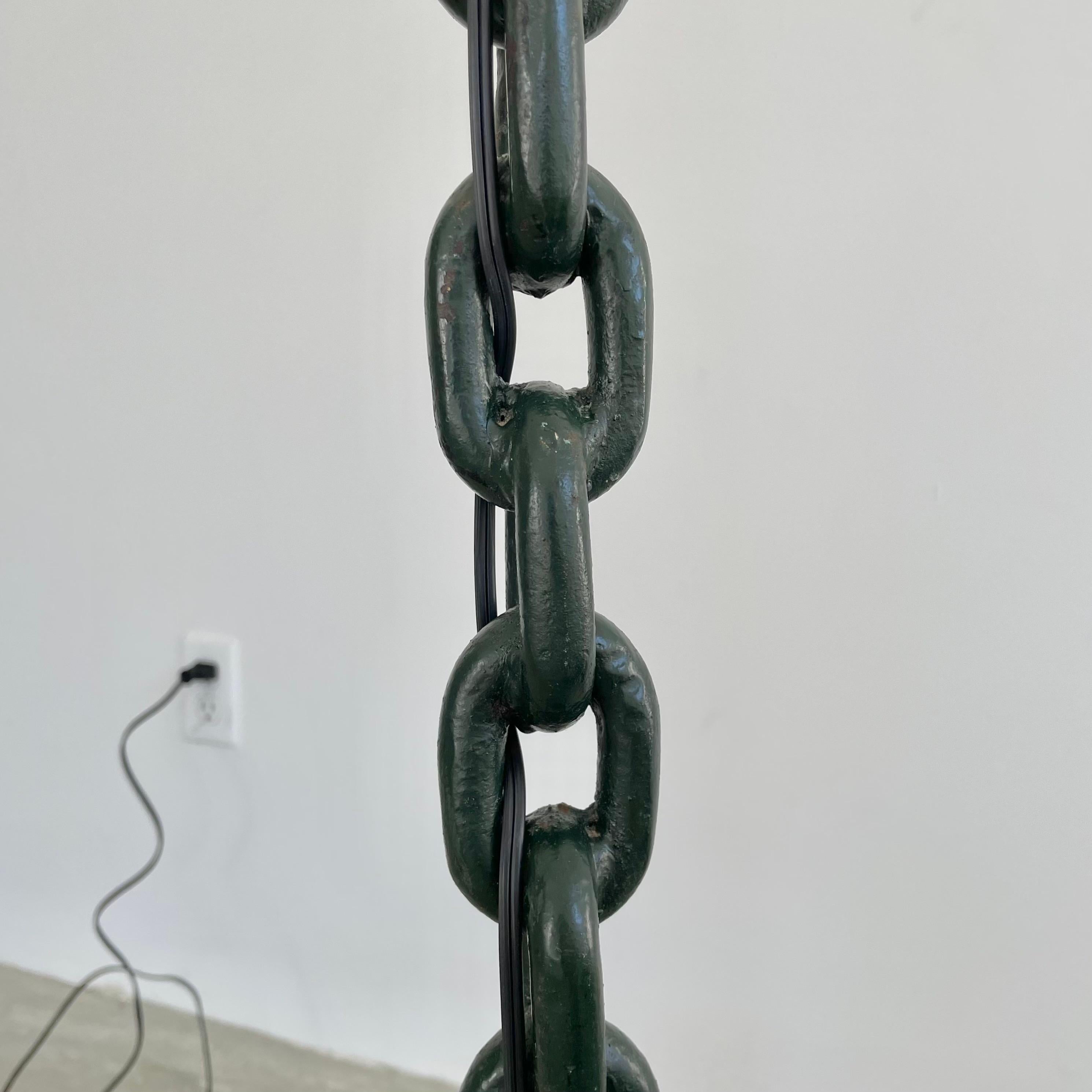 French Chain Floor Lamp, 1950s France 1