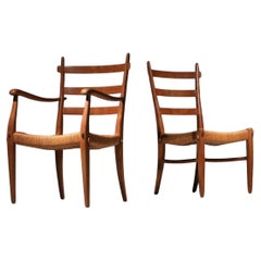 French chair and armchair duo from the 60's