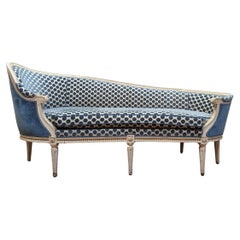 Französische Chaise Longue Louis XVI 