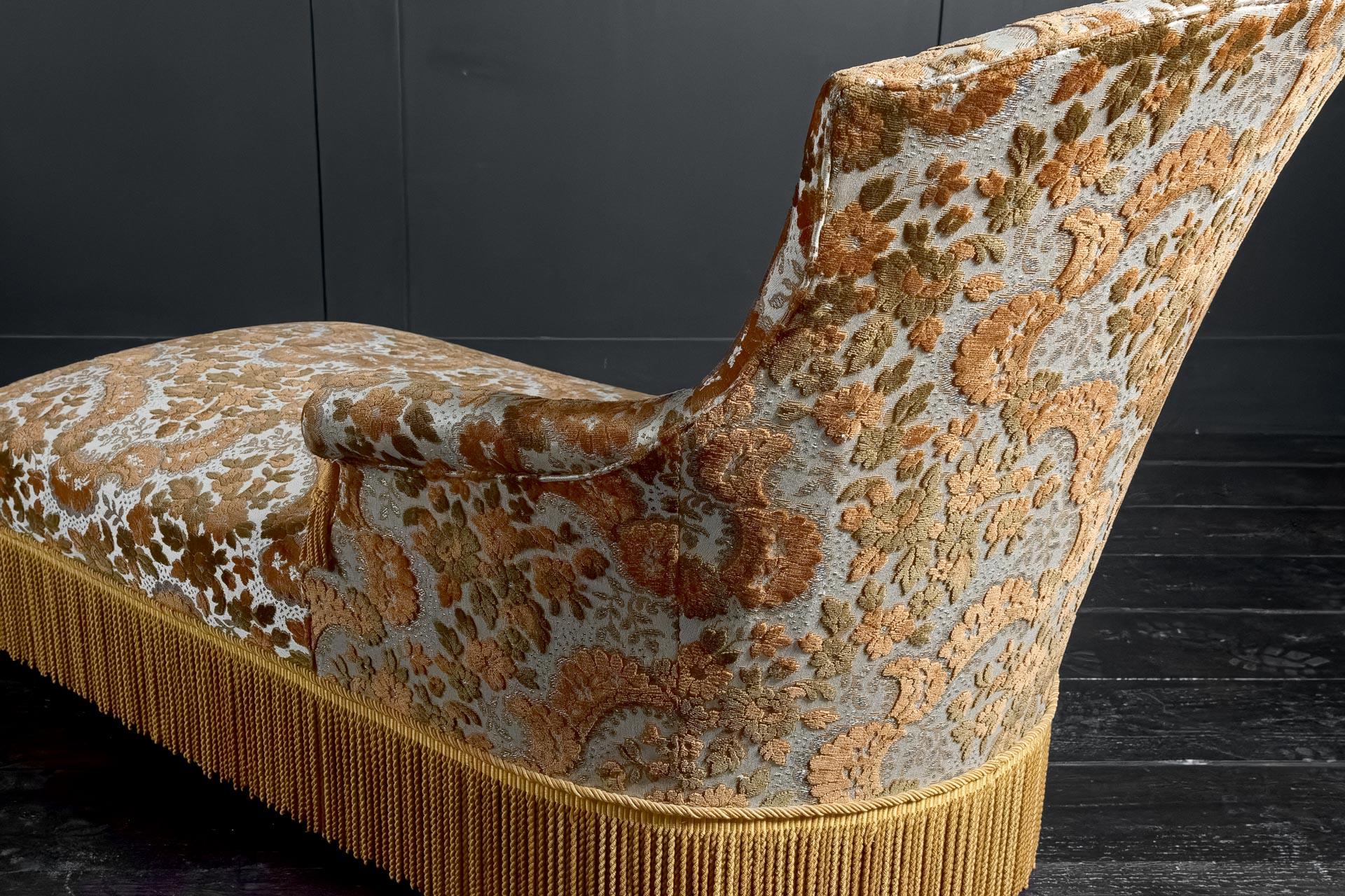 Provincial français Chaise longue méridienne française en vente