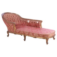 French Chaise Longue of the 19th Century for Restoration