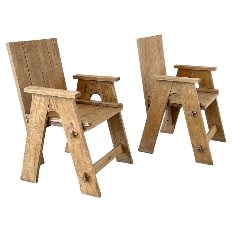 French Chalet Chairs For Sale