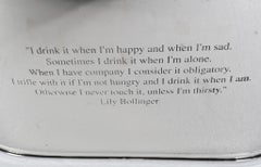 French Champagne Bucket Silver Plate 8 Bottle Wine Cooler Bollinger