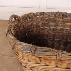 French Champagne Grape Basket