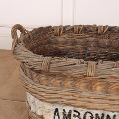 French Champagne Grape Basket