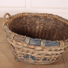 French Champagne Grape Basket