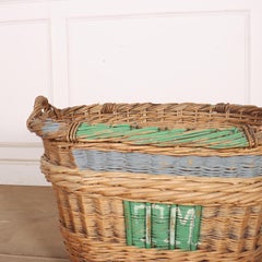 French Champagne Grape Basket