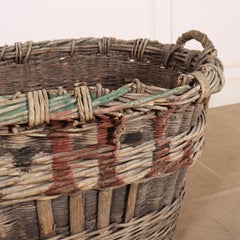 French Champagne Grape Basket