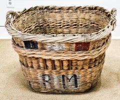 French Champagne Grape Gathering Baskets, Sold Singly