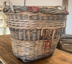 French Champagne Harvesting Basket