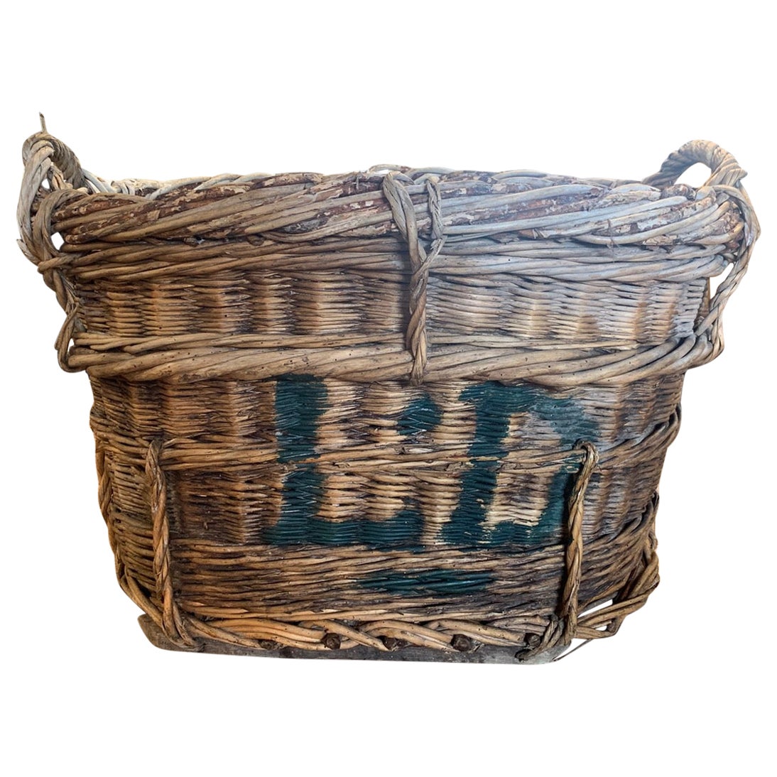 French, Champagne Harvesting Basket