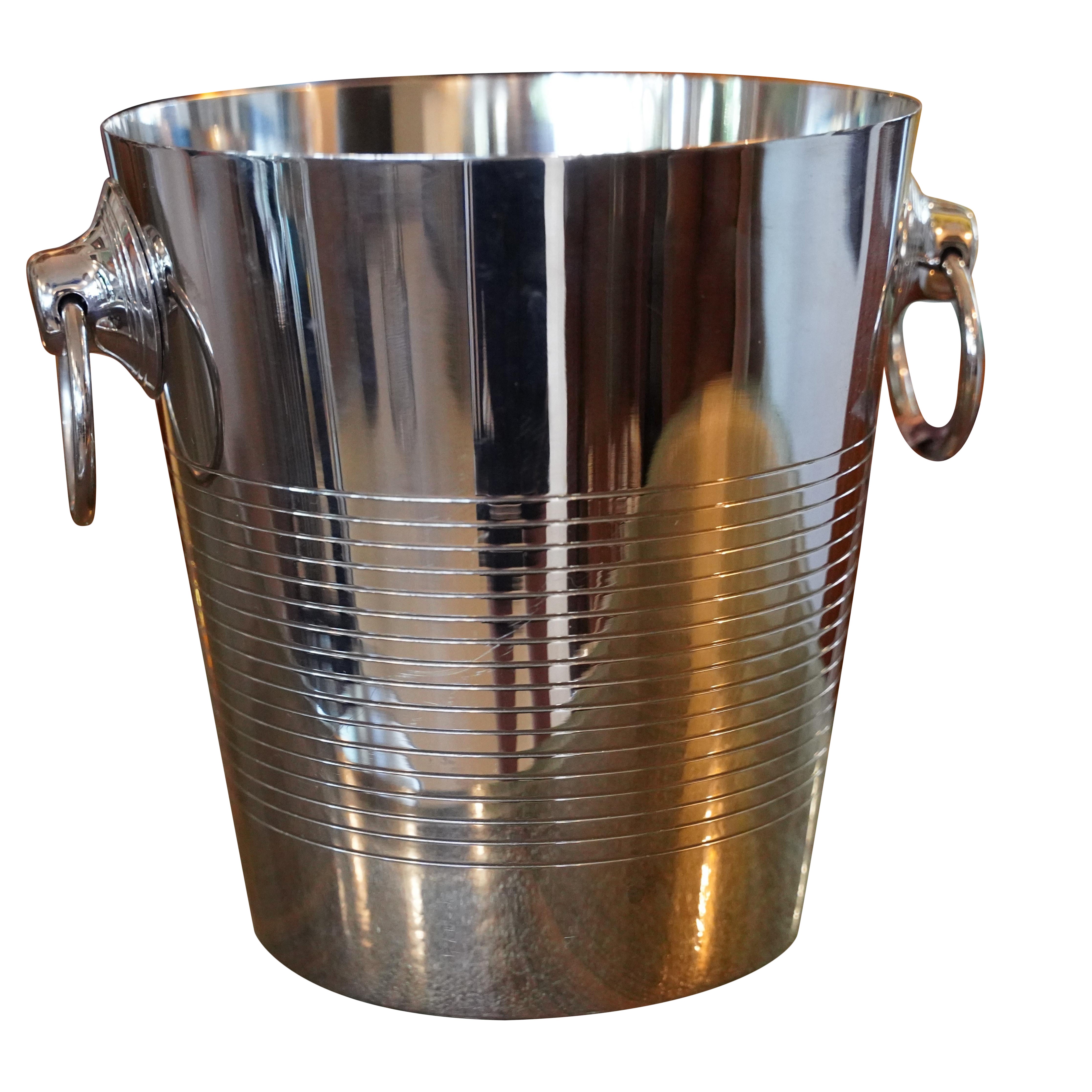 French Champagne Wine Cooler / Ice Bucket by Letang Remy