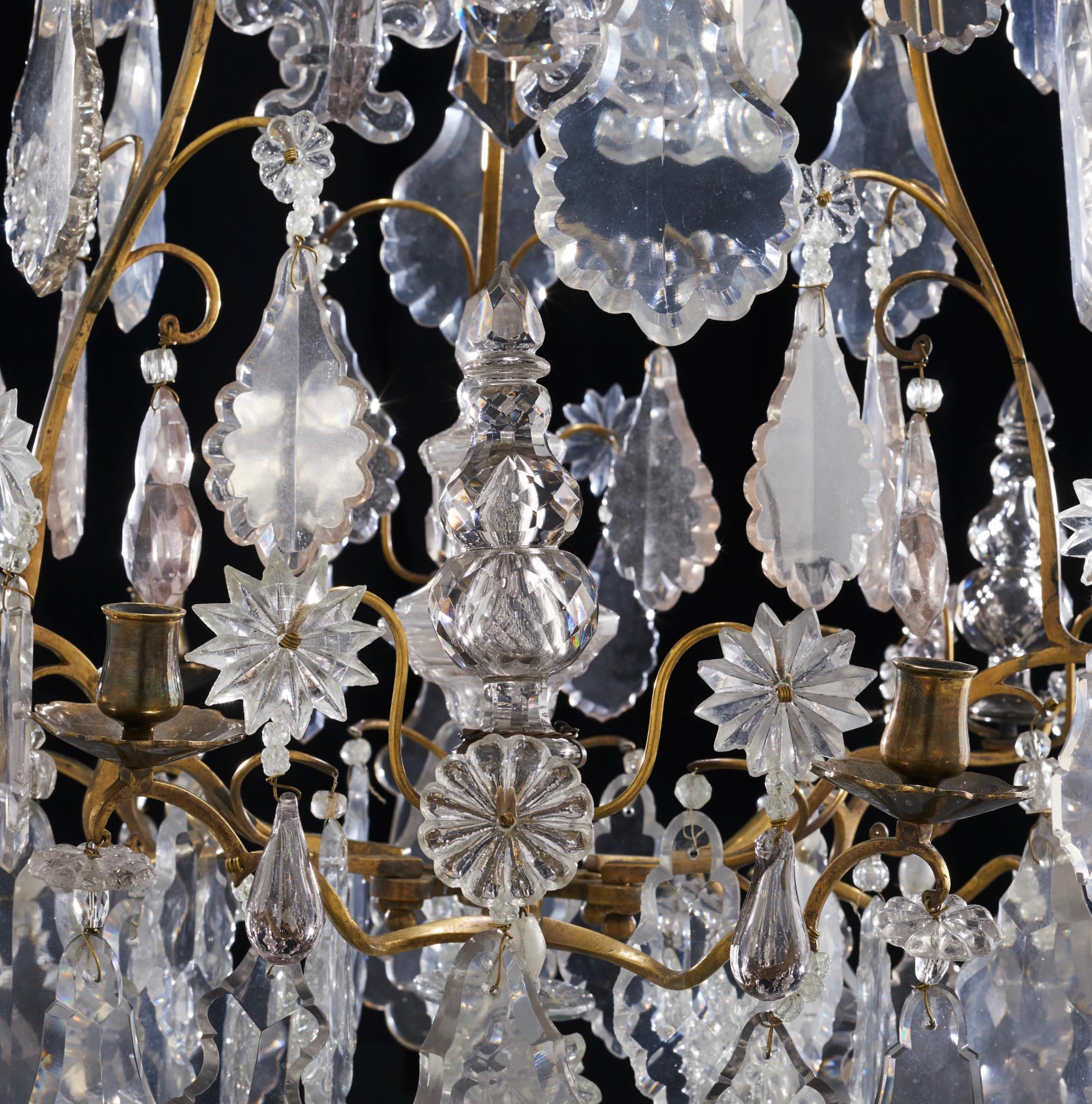 French Chandelier, Baroque, 18th C 4