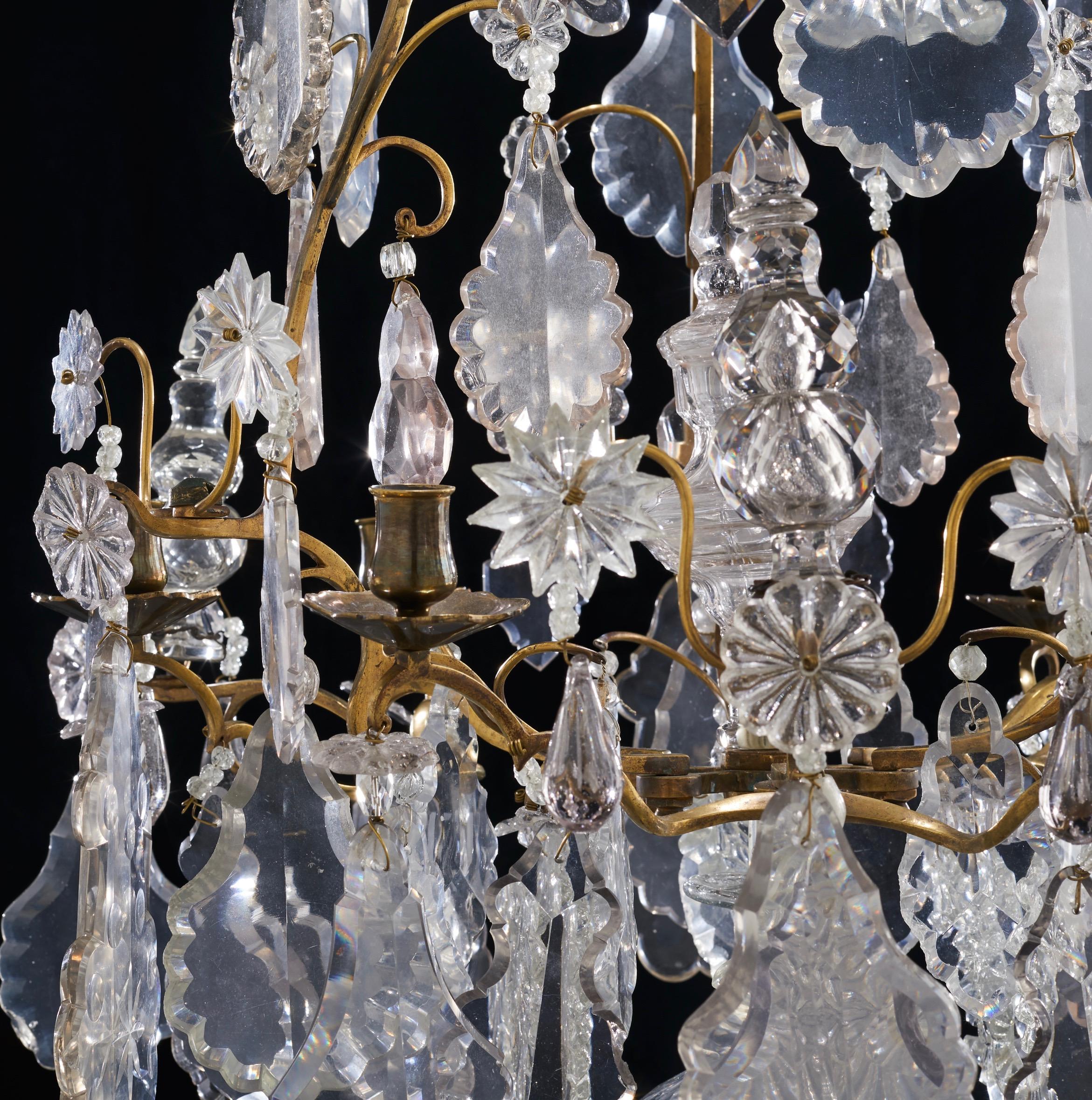 French Chandelier, Baroque, 18th C 5