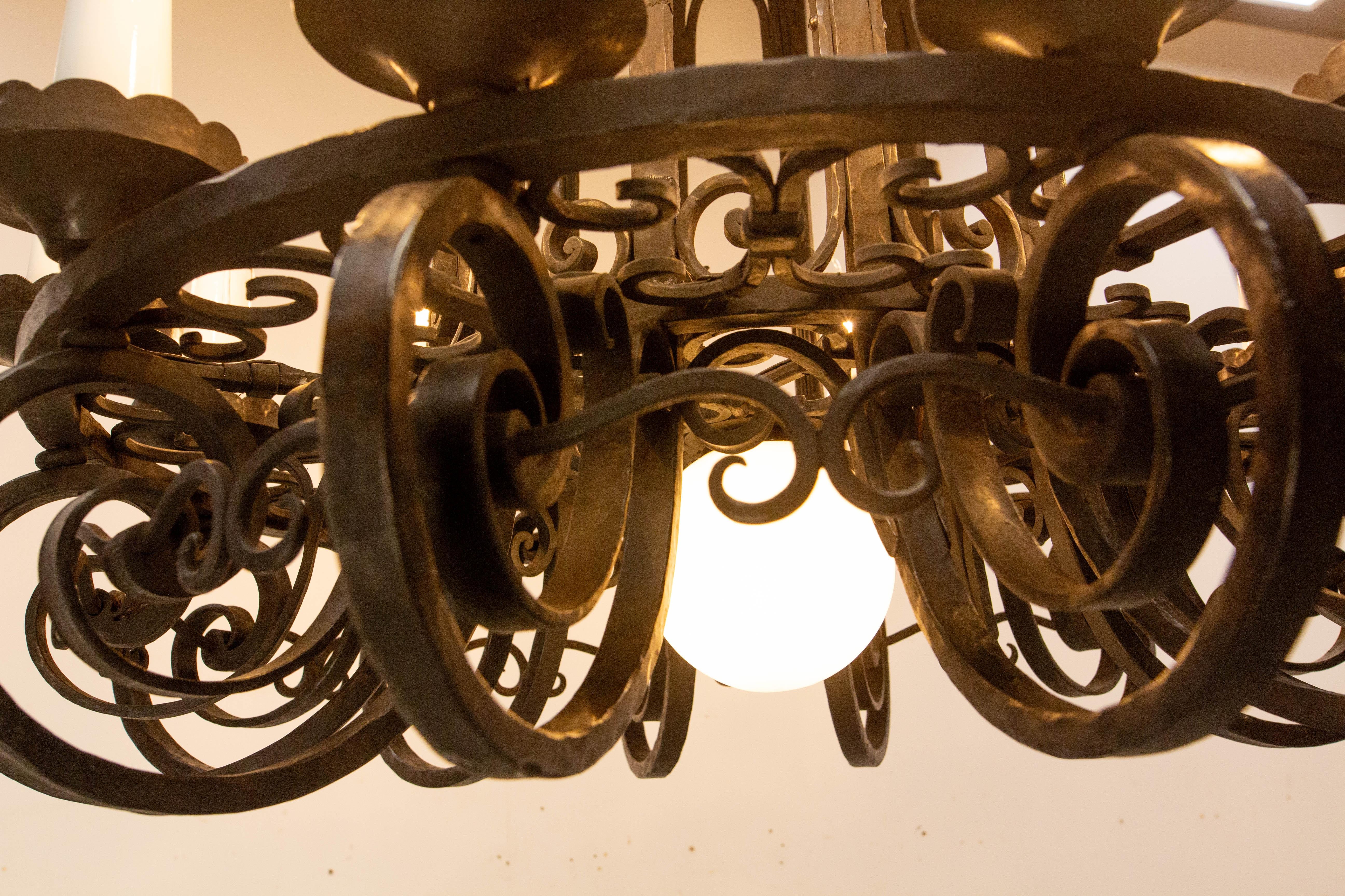 French Chandelier Ceiling Pendant 