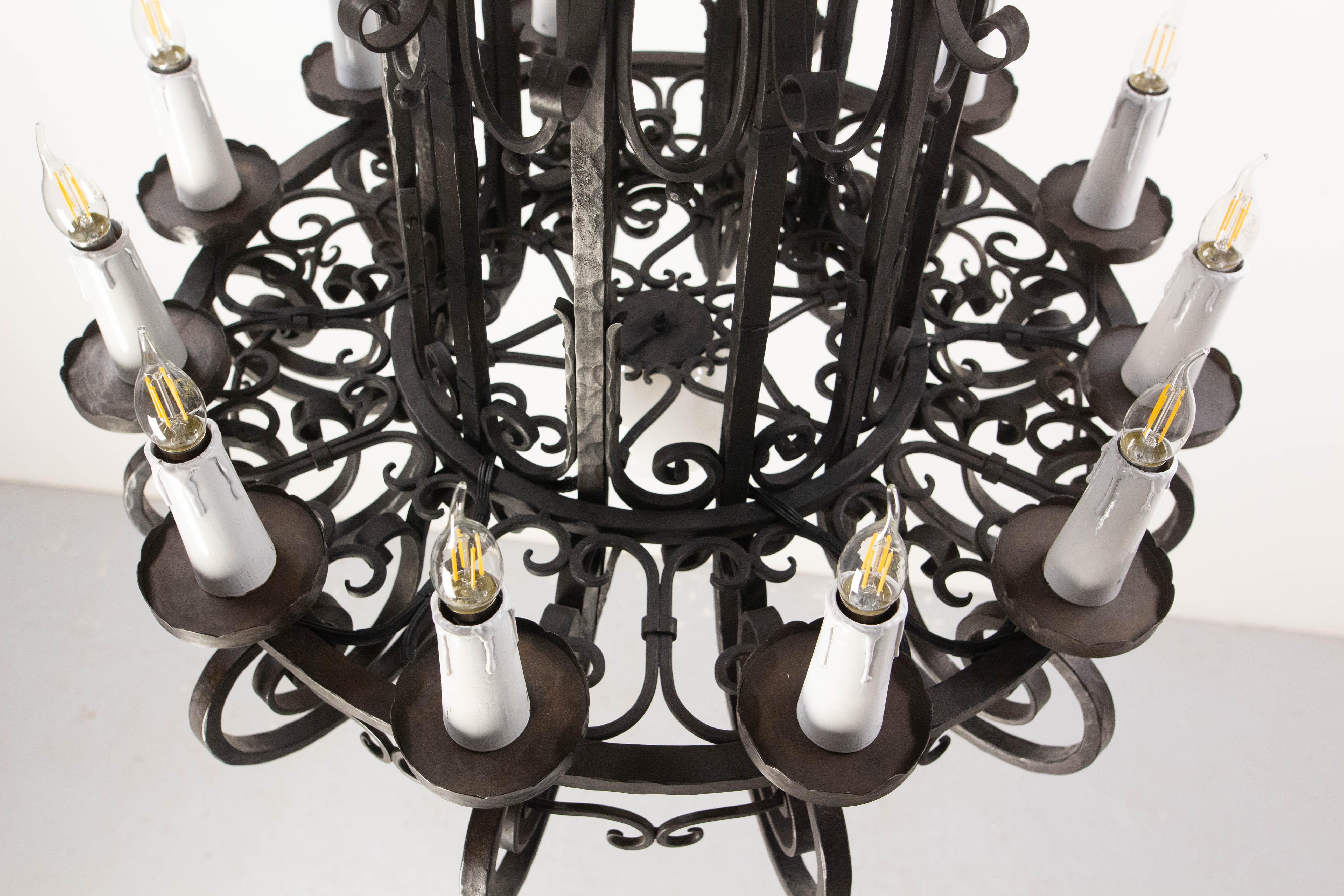 French Chandelier Ceiling Pendant 