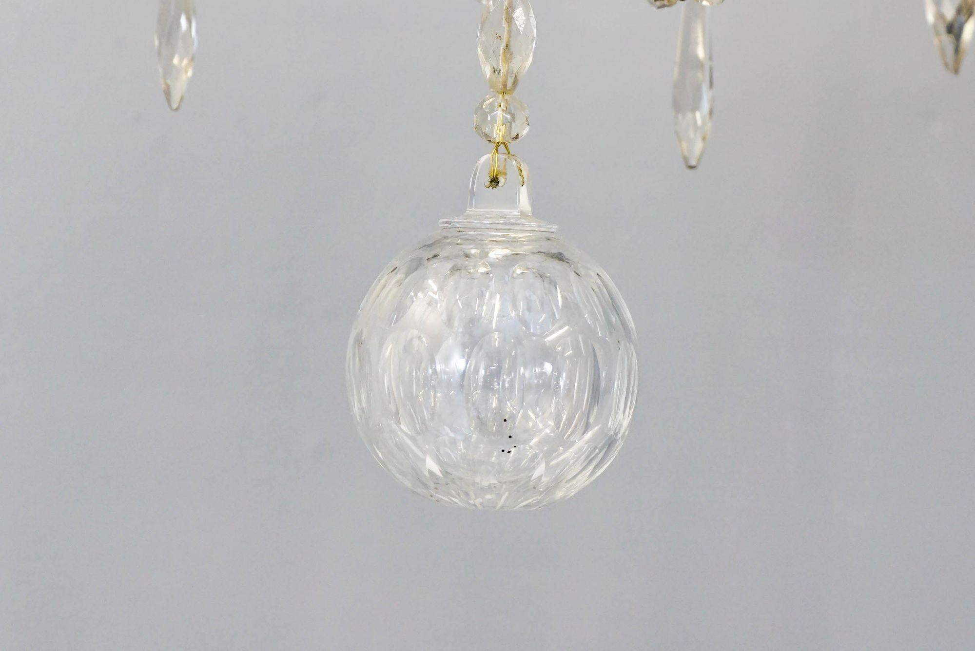 Ottone Lampadario francese in vendita