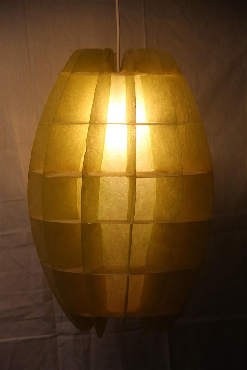 Resina Lampadario francese ovale anni '60 in resina verde come un labirinto in stile Verner Panton in vendita
