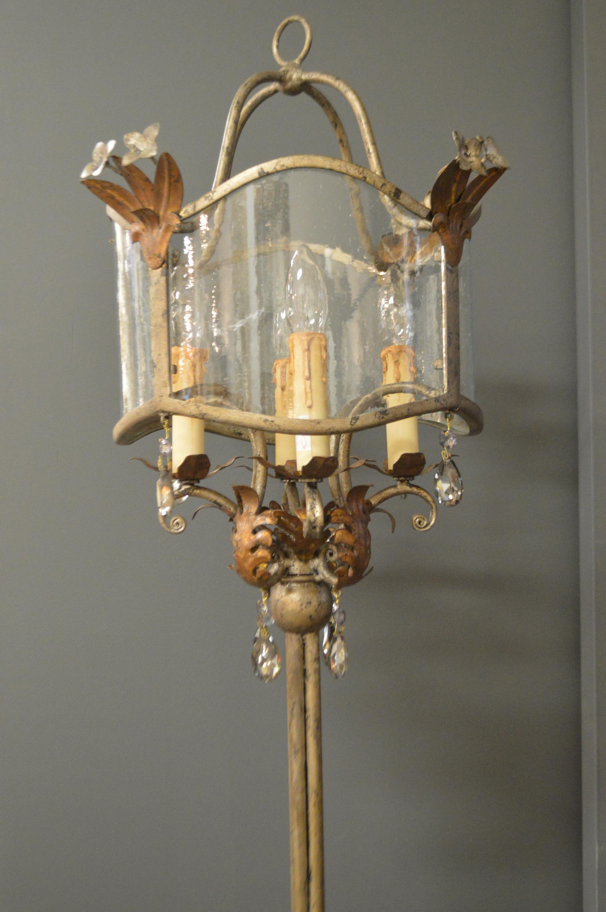chandelier style floor lamp
