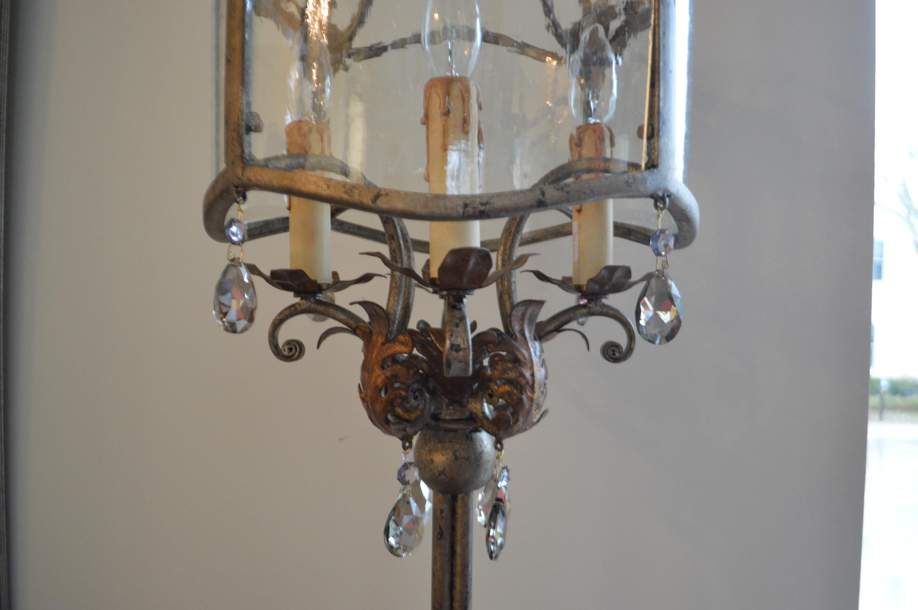 Louis XV French Chandelier Style Four Lights Floor Lamps