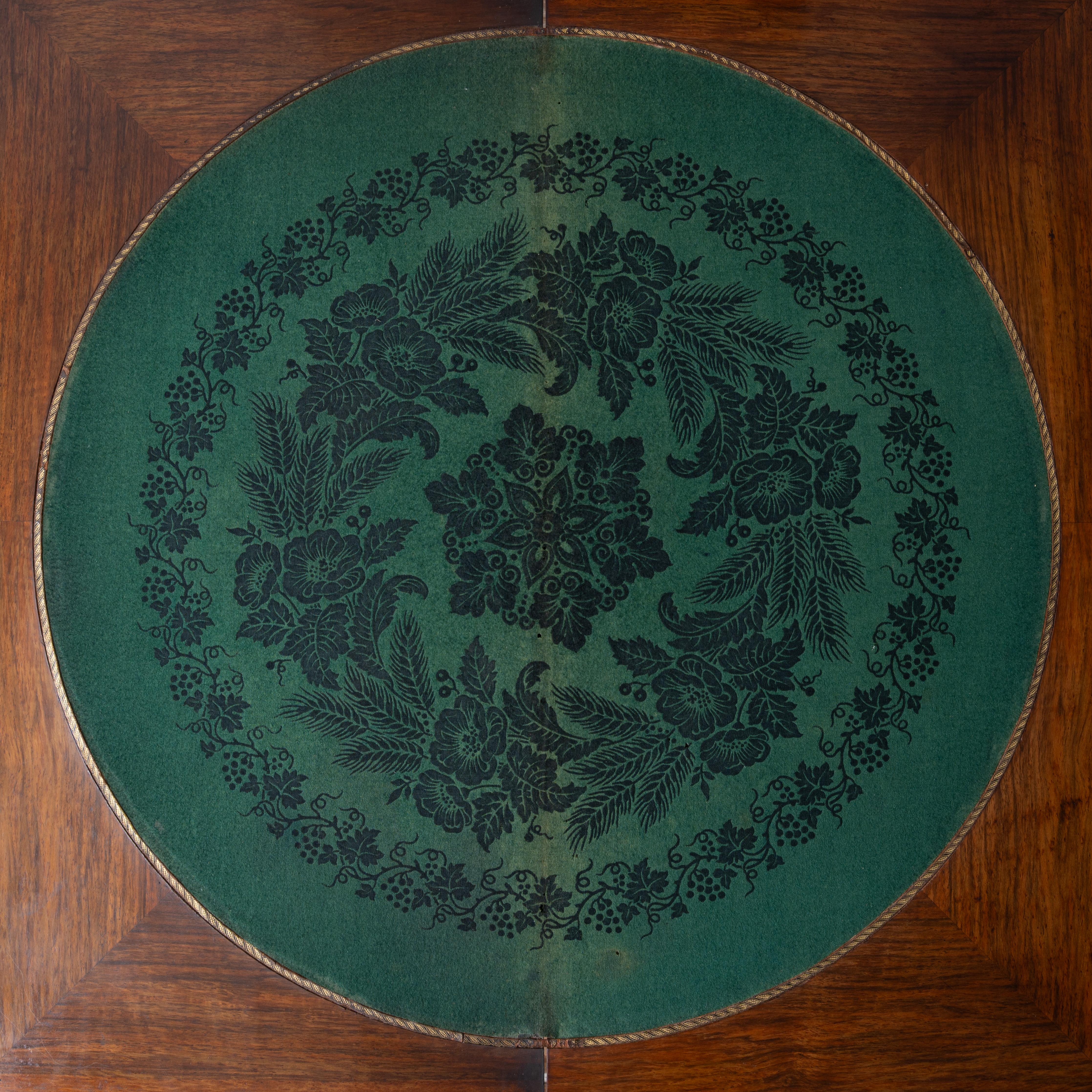 French Charles X Game Table For Sale 6