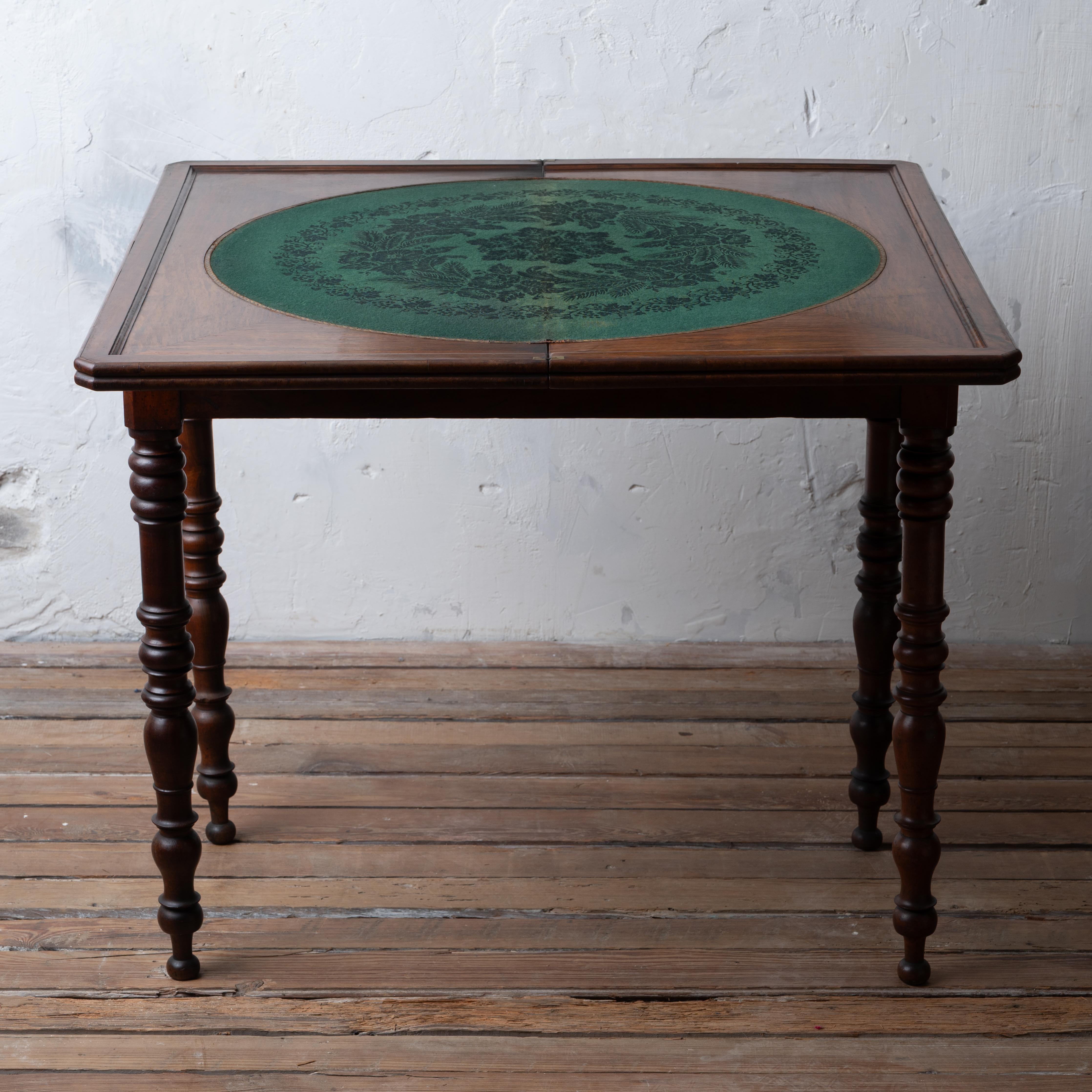 French Charles X Game Table For Sale 7