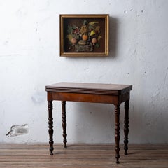 French Charles X Game Table