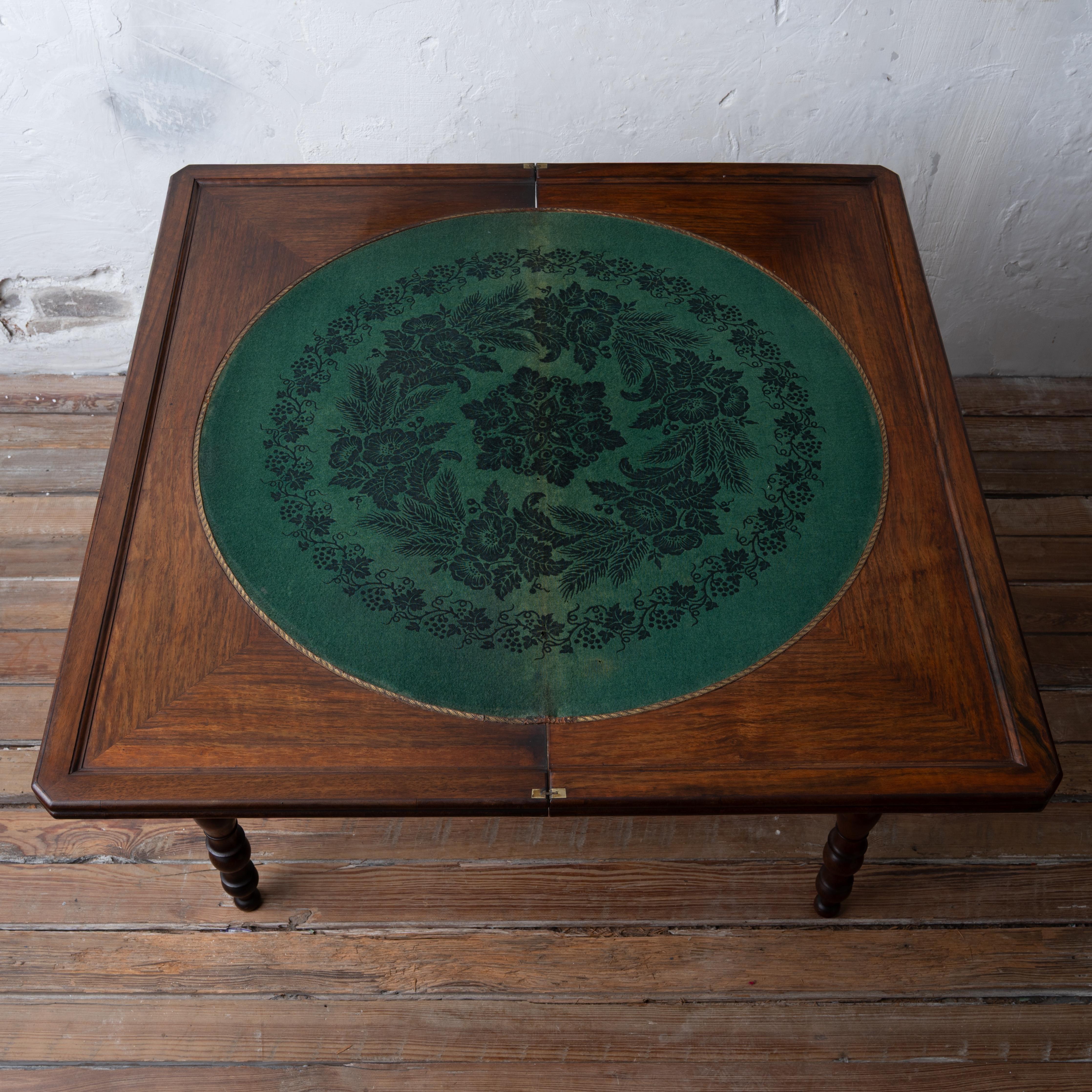 French Charles X Game Table For Sale 3