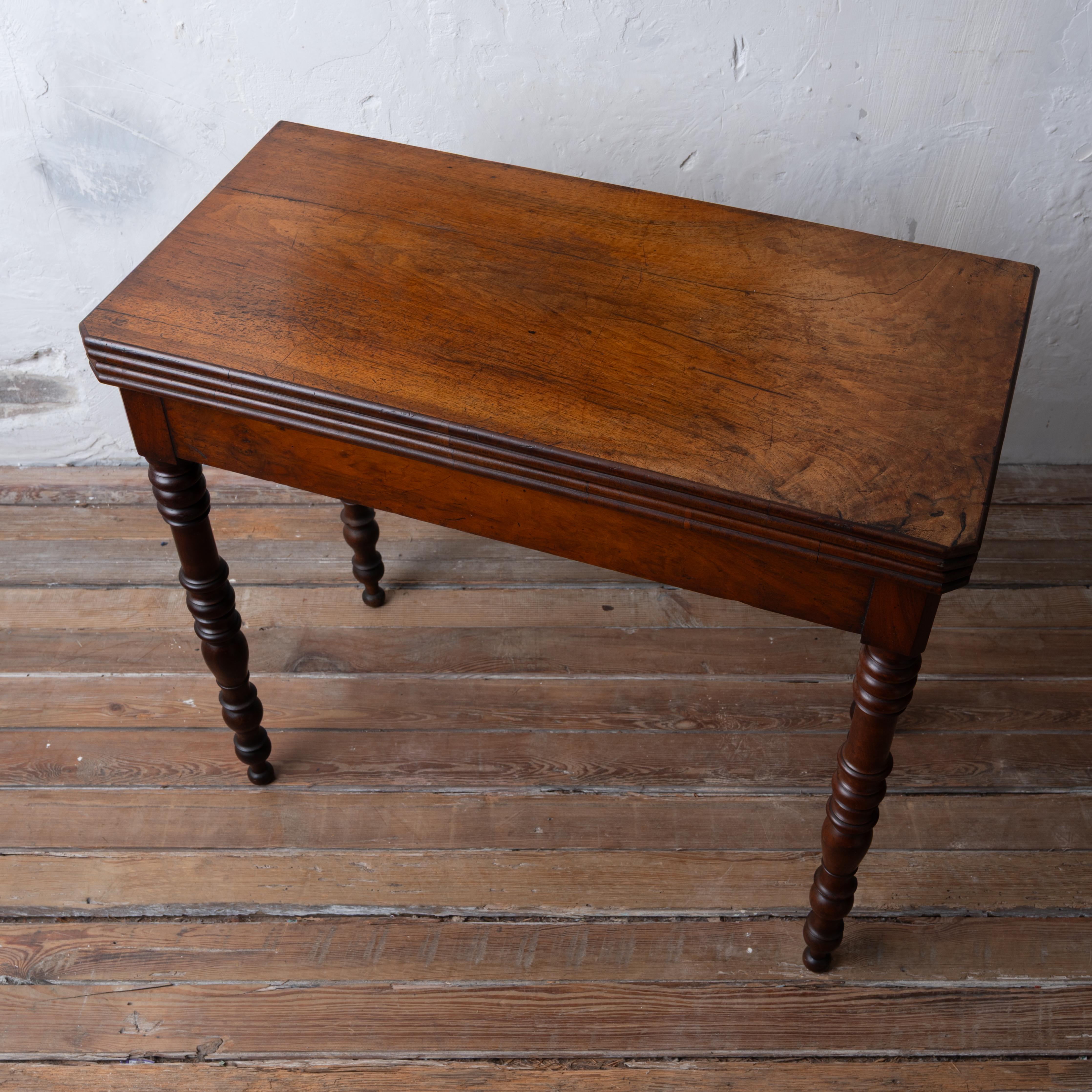 French Charles X Game Table For Sale 4