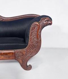 French Charles X Sofa, 1820s