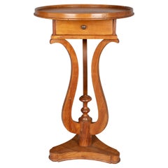 French Charles X Style Gueridon Accent Table