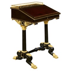 French Charles X Writing Desk